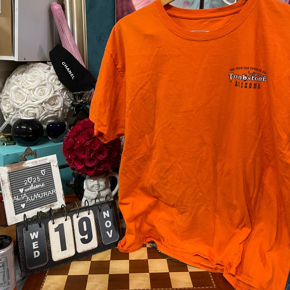 Vtg Tombstone Hearse Co The Motorcycle Hearse People T-Shirt